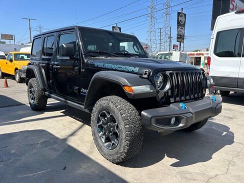 Used 2023 Jeep Wrangler Unlimited Rubicon 4xe AWD/4WD image 1