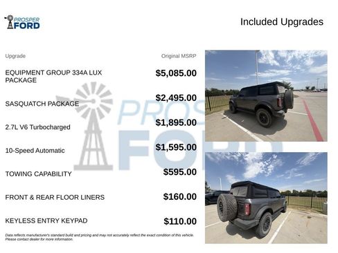 Used 2021 Ford Bronco Badlands AWD/4WD image 3