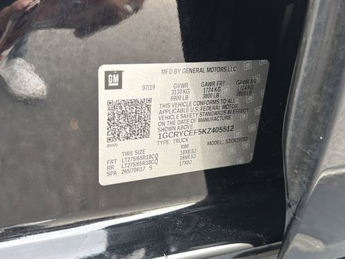 Used 2019 Chevrolet Silverado 1500 Custom Trail Boss w/ Custom Convenience Package image 31