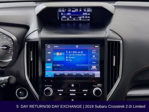 Used 2019 Subaru Crosstrek 2.0i Limited w/ Moonroof Package image 22