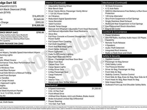 Used 2015 Dodge Dart SE w/ Convenience Group FWD image 32