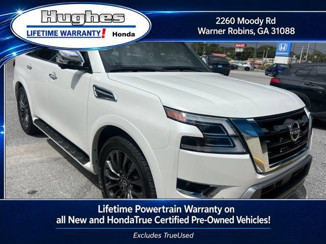 Used 2024 Nissan Armada Platinum w/ Captain's Chairs Package RWD image 1