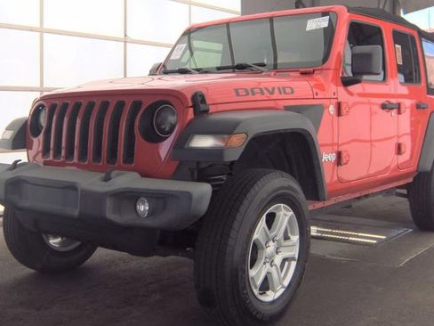 Used 2021 Jeep Wrangler Unlimited Sport AWD/4WD image 1