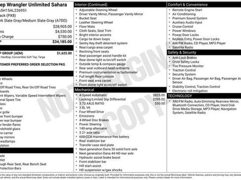 Used 2010 Jeep Wrangler Unlimited Sahara w/ Dual Top Group image 6