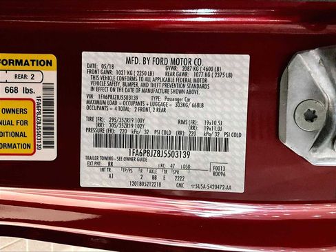 Used 2018 Ford Mustang Shelby GT350 w/ Electronics Package image 36