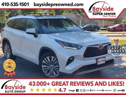 Certified 2020 Toyota Highlander Platinum