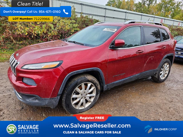 Used 2014 Jeep Cherokee Limited AWD/4WD image 1