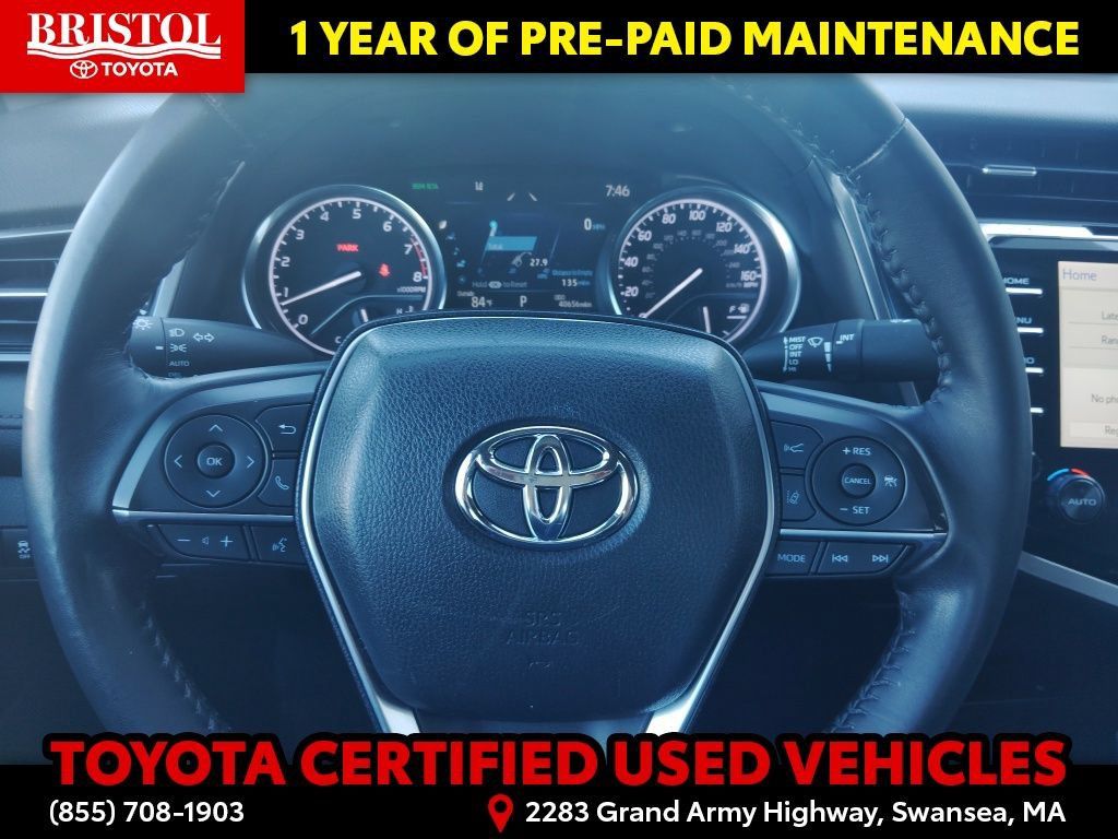 Certified 2019 Toyota Camry XLE FWD image 21