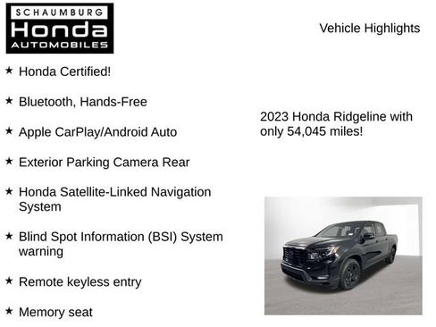 Used 2023 Honda Ridgeline Black Edition image 7