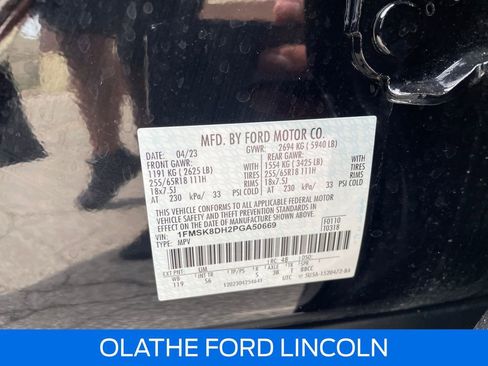 Certified 2023 Ford Explorer XLT w/ Equipment Group 202A AWD/4WD image 31