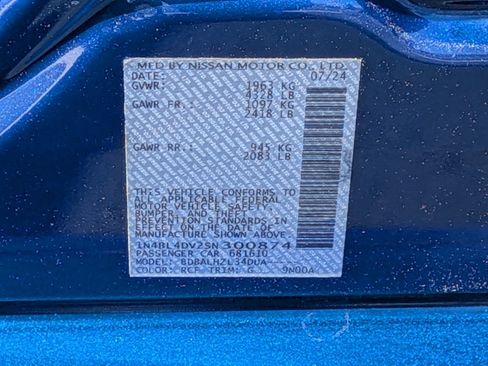Used 2025 Nissan Altima 2.5 SV FWD image 36