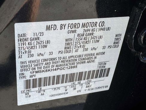 Certified 2023 Ford Explorer ST-Line w/ Class IV Trailer Tow Package image 27