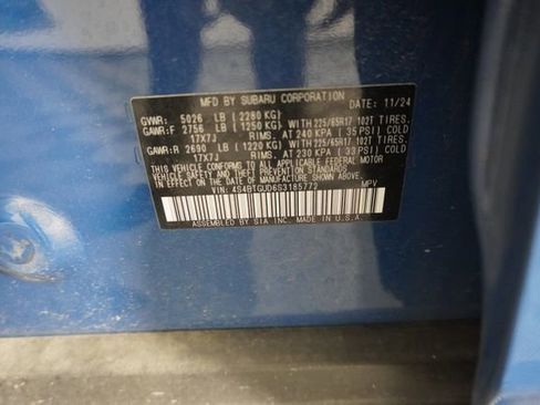 Certified 2025 Subaru Outback Wilderness AWD/4WD image 22