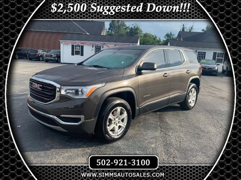 Used 2019 GMC Acadia SLE FWD image 1