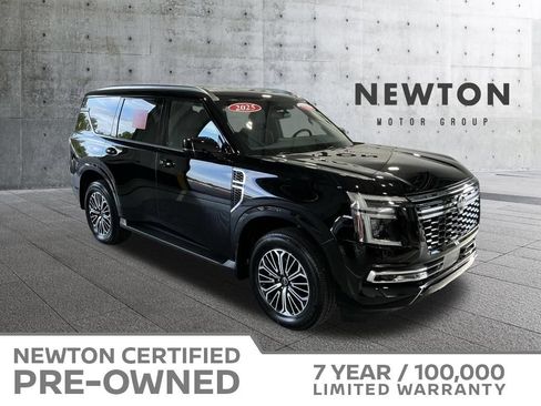 Used 2025 Nissan Armada SL w/ Captain's Chari Seat Package RWD image 1