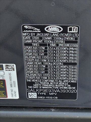 New 2027 Land Rover Range Rover SE AWD/4WD image 17