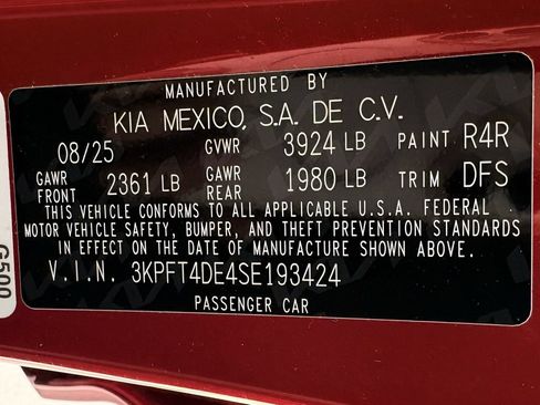 Used 2025 Kia K4 FWD image 33