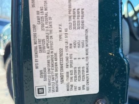 Used 1996 Chevrolet Blazer 4WD 4-Door image 12