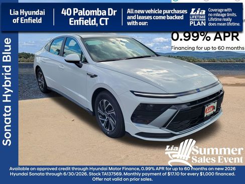 New 2026 Hyundai Sonata Blue FWD image 1