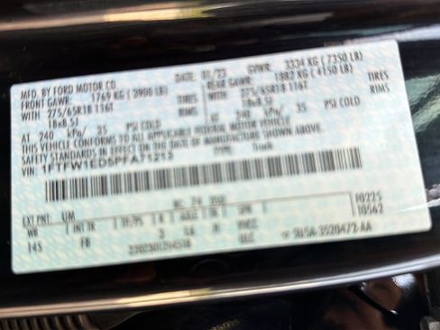 Used 2023 Ford F150 XLT w/ Equipment Group 302A High AWD/4WD image 19