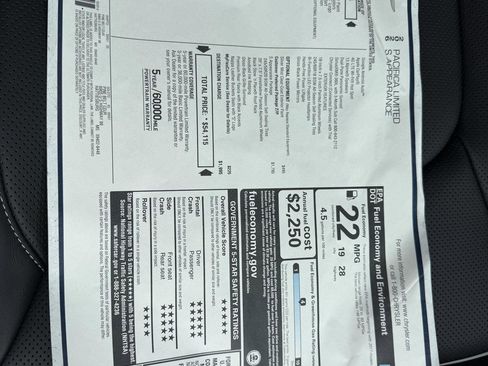 New 2026 Chrysler Pacifica Limited w/ S Appearance Package image 23