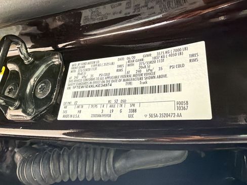 Certified 2020 Ford F150 Lariat w/ Equipment Group 502A Luxury image 21