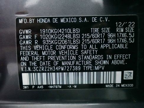 Certified 2023 Honda HR-V LX image 29