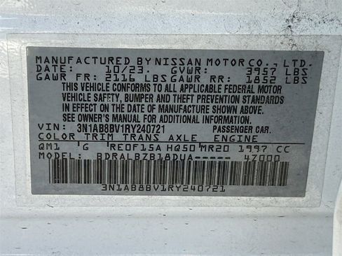 Certified 2024 Nissan Sentra S image 11