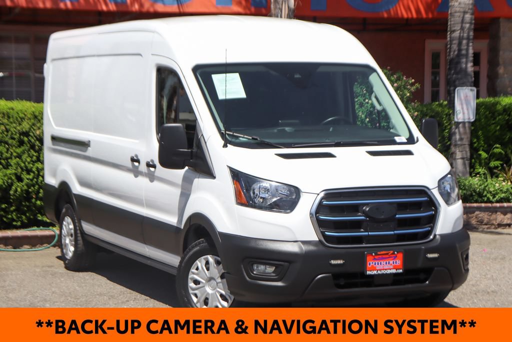 Used 2022 Ford E-Transit Medium Roof RWD image 2