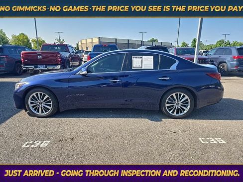 Used 2023 INFINITI Q50 Luxe w/ Cargo Package RWD image 4