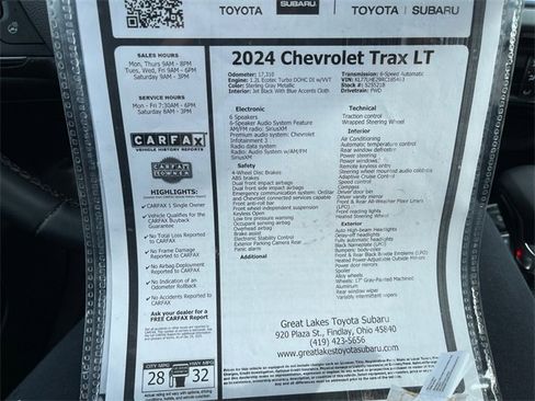 Used 2024 Chevrolet Trax LT w/ Driver Confidence Package image 27