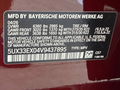 New 2027 BMW X6 xDrive40i AWD/4WD image 18