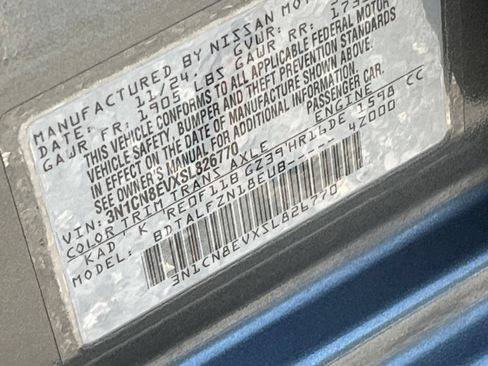 Used 2025 Nissan Versa SV FWD image 29