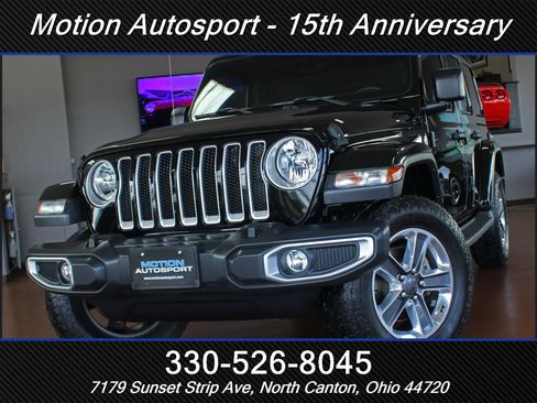 Used 2018 Jeep Wrangler Unlimited Sahara image 59