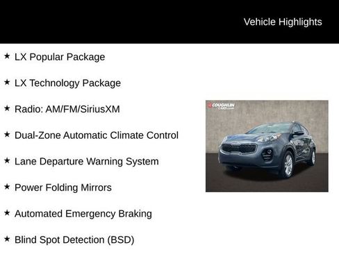 Used 2018 Kia Sportage LX w/ LX Technology Package AWD/4WD image 2