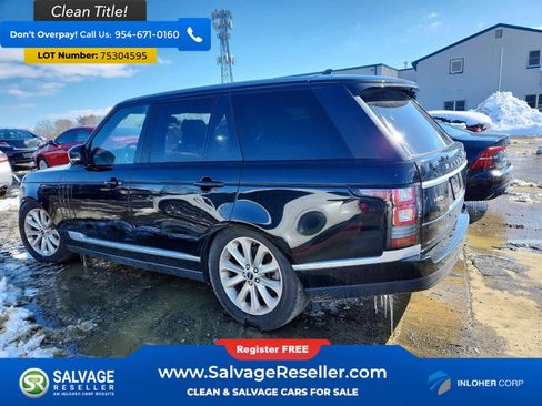 Used 2016 Land Rover Range Rover HSE AWD/4WD image 3