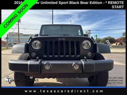 Used 2016 Jeep Wrangler Unlimited Black Bear image 2