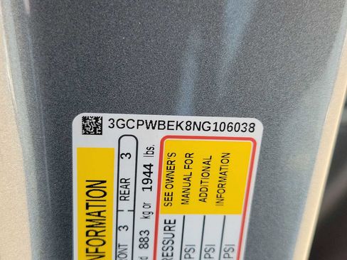 Used 2022 Chevrolet Silverado 1500 Custom w/ LPO, Dark Essentials Package image 21