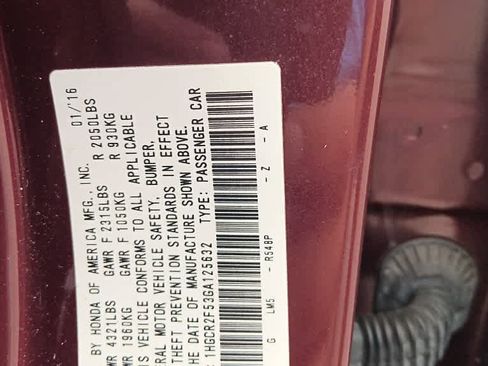 Used 2016 Honda Accord Sport image 33