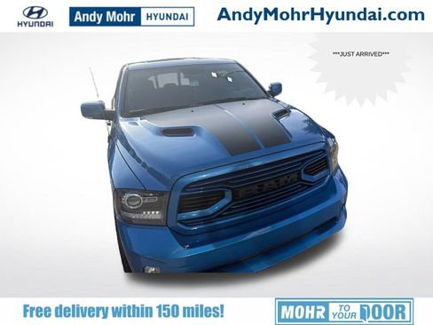 Used 2018 RAM 1500 Sport w/ Hydro Blue Sport Package AWD/4WD image 1