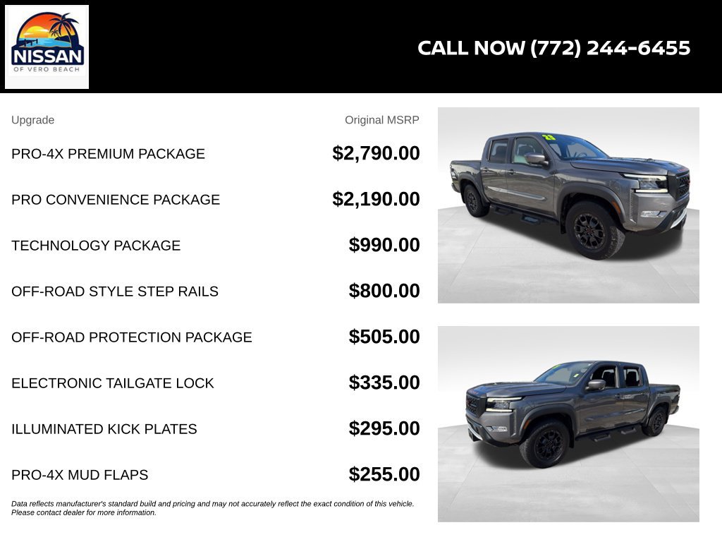 Certified 2023 Nissan Frontier PRO-4X w/ Pro-4X Premium Package AWD/4WD image 6