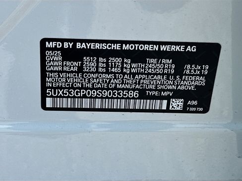 New 2025 BMW X3 xDrive30i w/ Convenience Package image 27