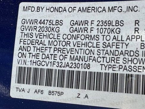 Used 2018 Honda Accord Sport image 34