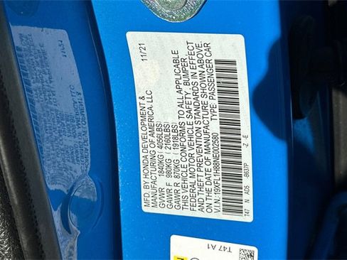 Certified 2022 Honda Civic Sport Touring image 32