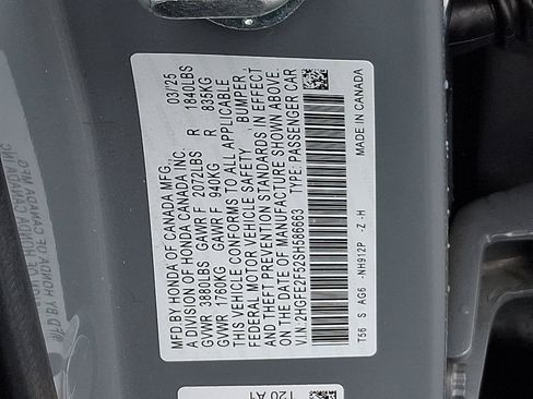 Used 2025 Honda Civic Sport image 26