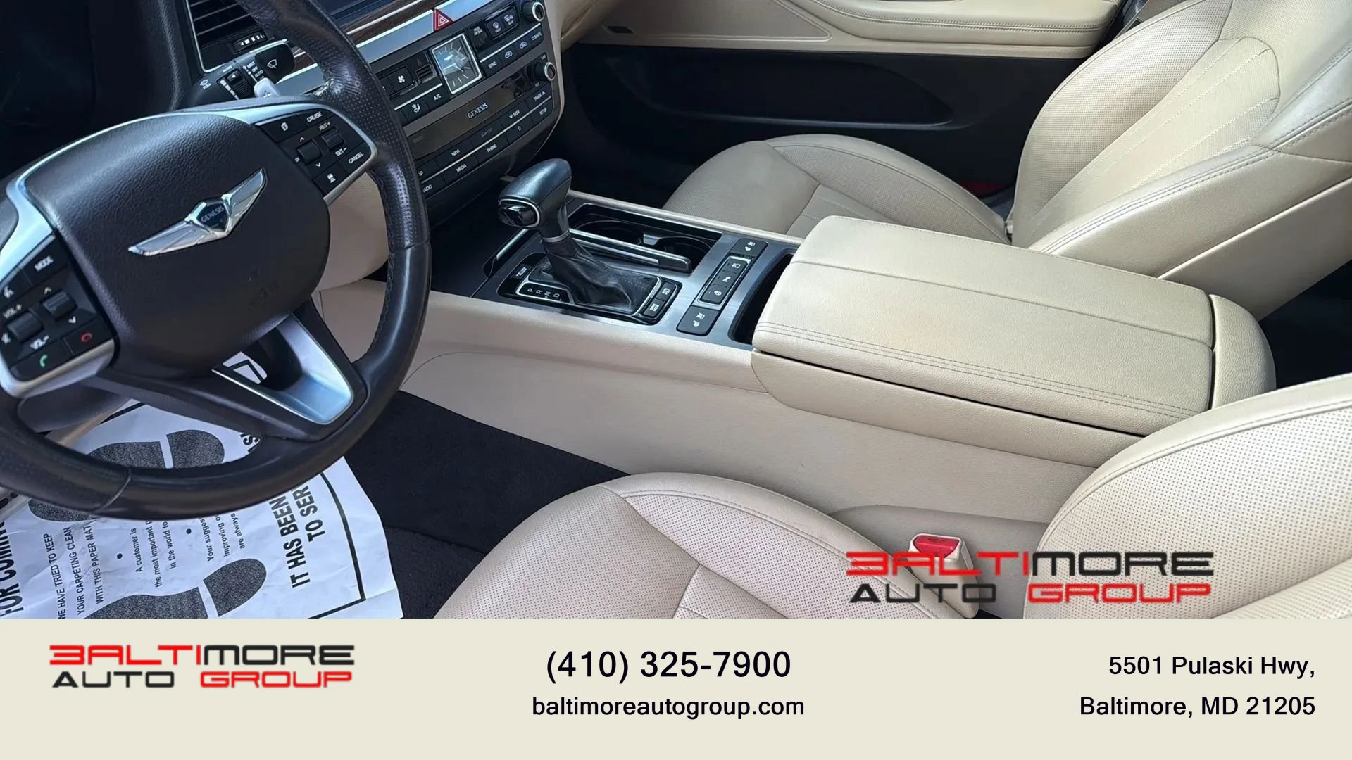 Used 2019 Genesis G80 3.8 w/ Sport Package 02 AWD/4WD image 10