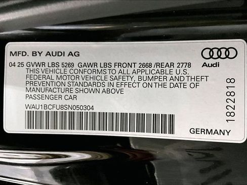 Certified 2025 Audi A5 2.0T Premium w/ Convenience Package image 34