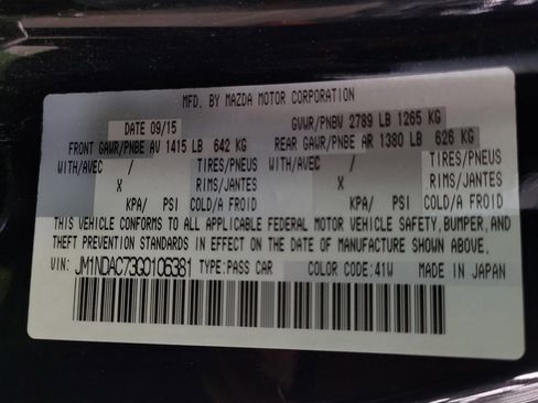 Used 2016 MAZDA MX-5 Miata Club image 33