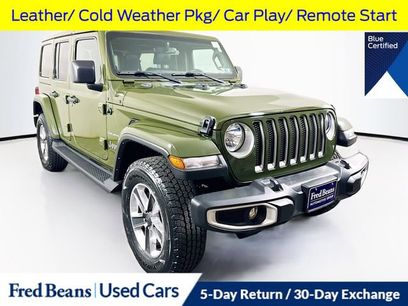 Used 2022 Jeep Wrangler Unlimited Sahara w/ Cold Weather Group