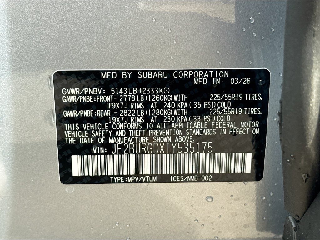 New 2026 Subaru Outback Limited XT w/ Premium/Limited Package 2 AWD/4WD image 30